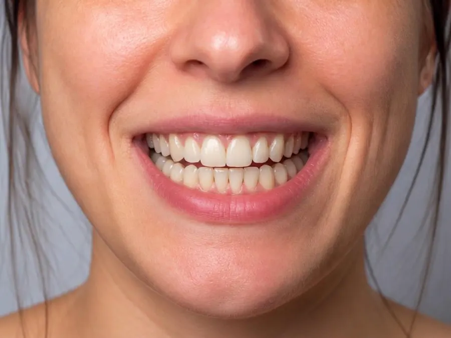 Caso 3 de alinhamento dental — depois do tratamento com Invisalign